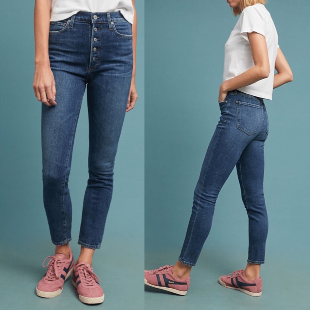 Citizens of Humanity High Rise Slim Ankle SZ 27